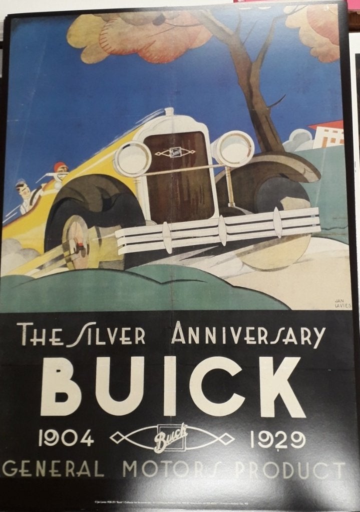 Buick poster, Ophalen of Verzenden, Nieuw, A1 t/m A3, Overige onderwerpen