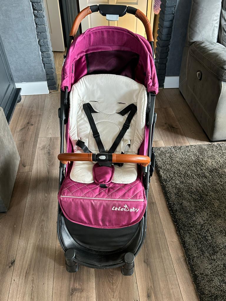 Lele Baby Buggy - Compact & Opvouwbaar voor Vliegtuig, Ophalen, Gebruikt, Kinderwagen, Overige merken