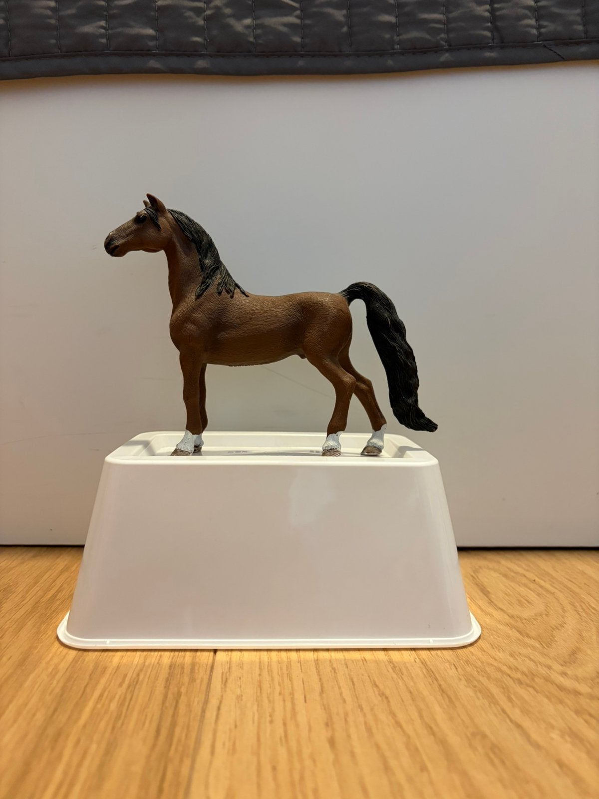 Bruin paard schleich., Verzamelen, Ophalen, Gebruikt