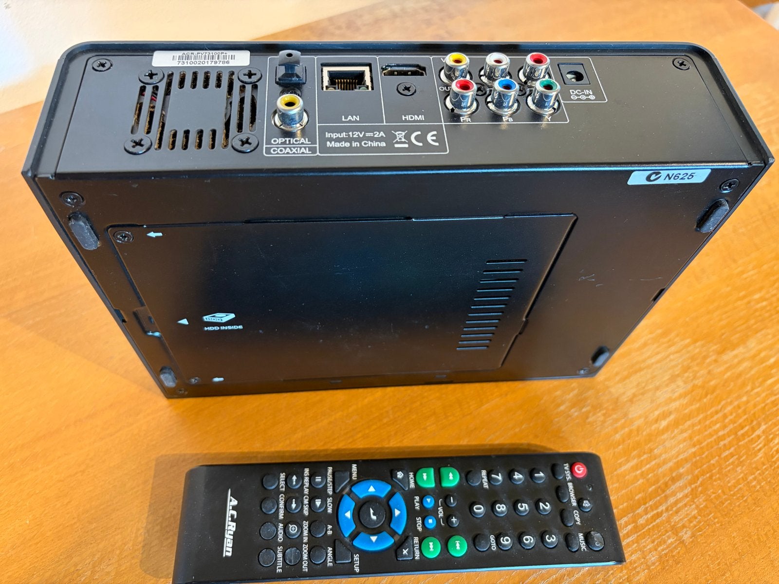 AC Ryan Playon!HD Mini mediaspeler met afstandsbediening, Ophalen of Verzenden, Gebruikt, HDMI, Zonder harde schijf