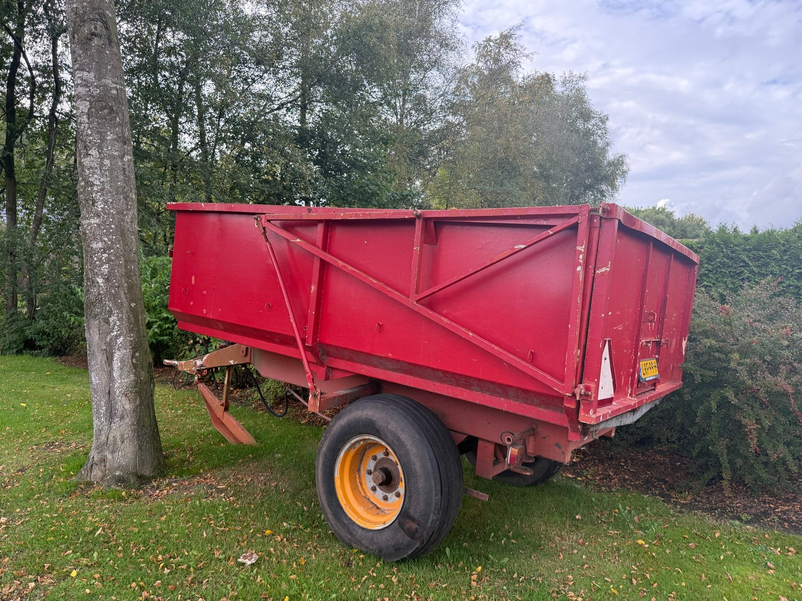 Kipper 8 ton, Ophalen, Akkerbouw, Transport