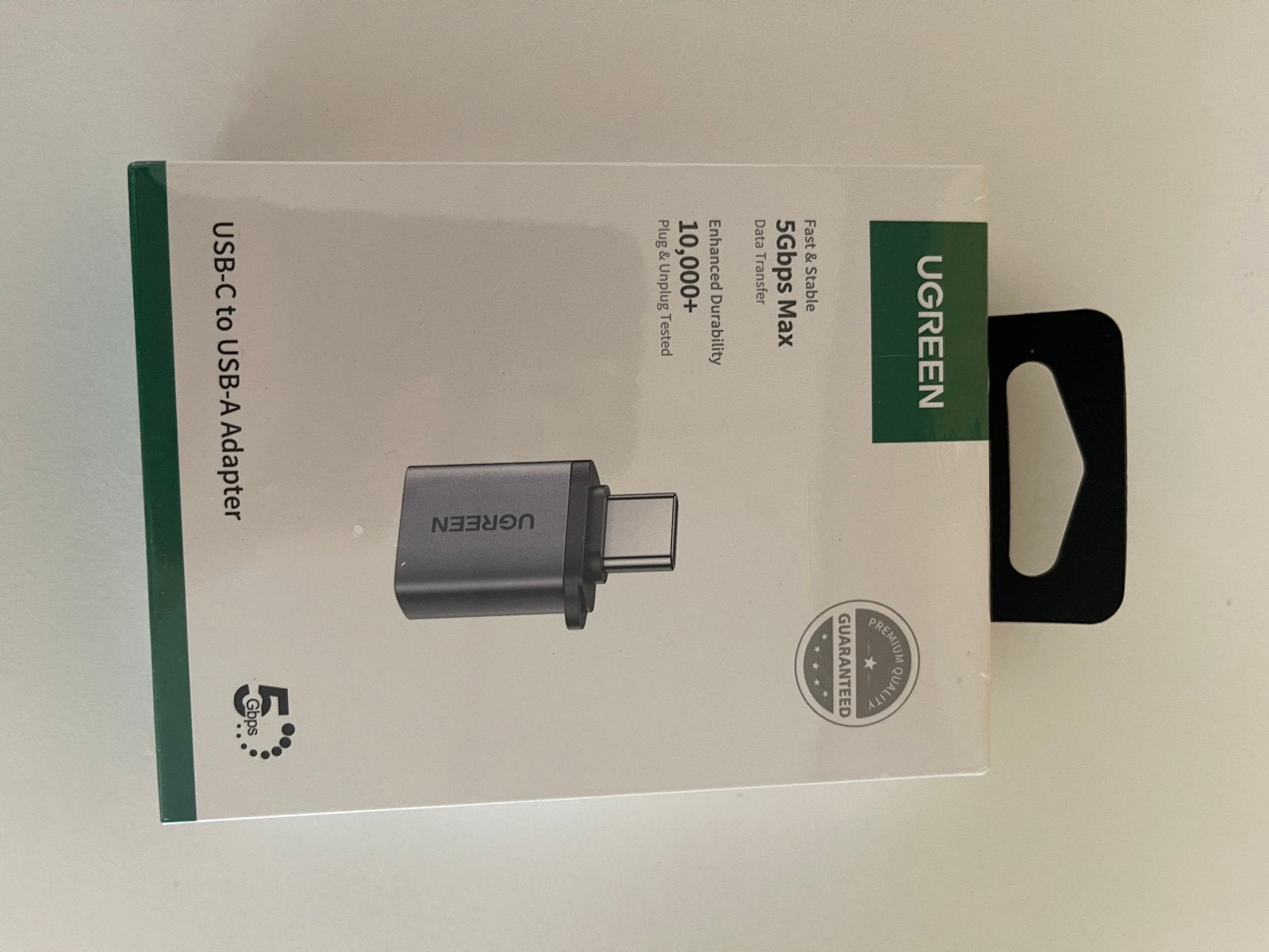 UGREEN USB-C naar USB-A Adapter 5Gbps Max Data Transfer, Ophalen of Verzenden, Nieuw