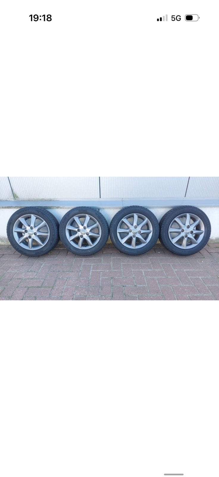 Toyota aygo velgen, 14 inch, 155 mm, Velg(en), Ophalen of Verzenden