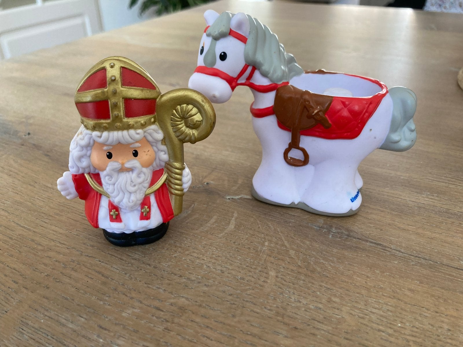 Sinterklaas en paardje van Little People, Gebruikt, Jongen of Meisje, W, Ophalen of Verzenden