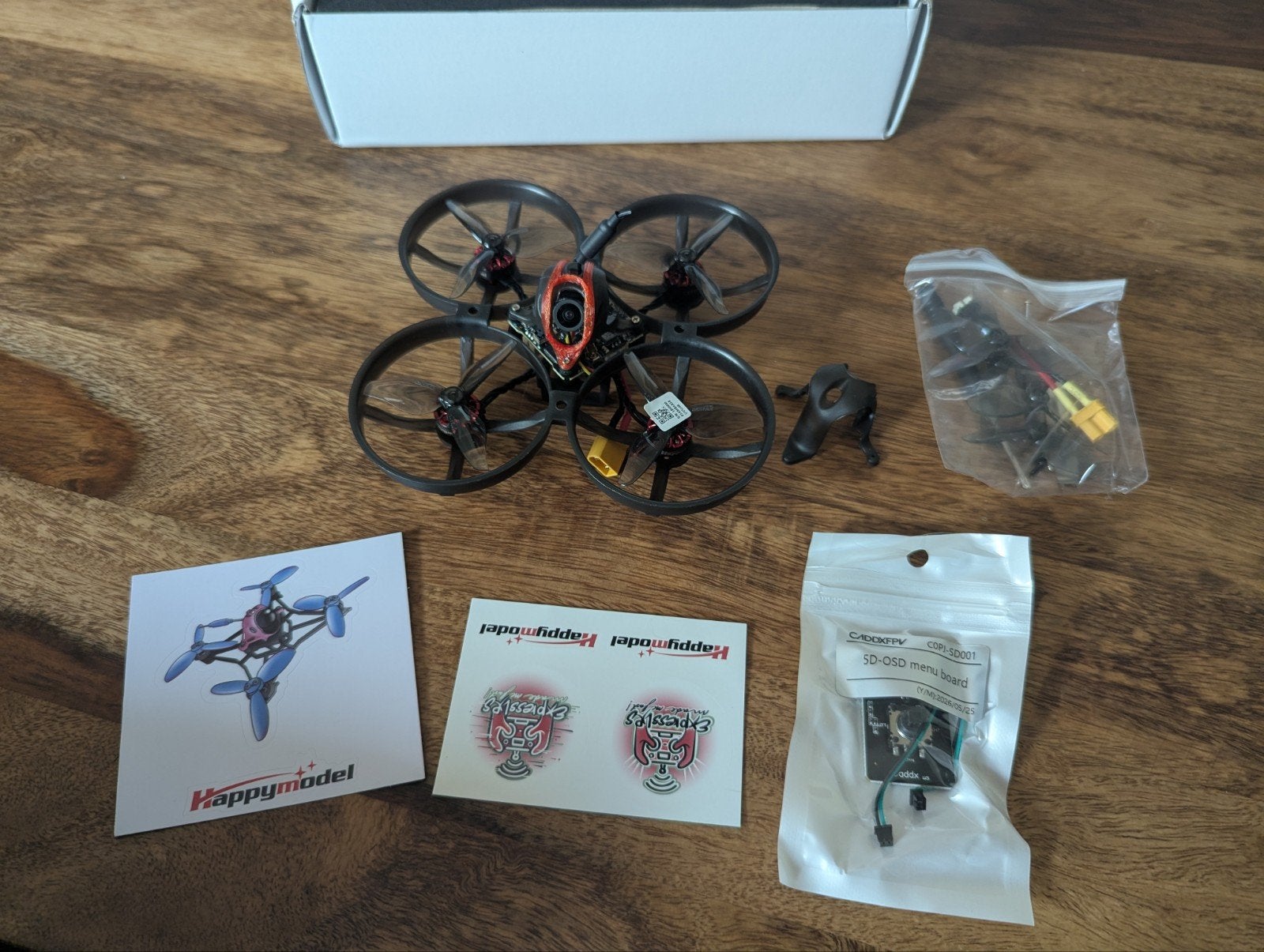 Mobula 8 Micro FPV Whoop Drone - Ongebruikt met accus, Ophalen of Verzenden, Nieuw