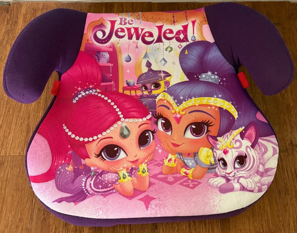 Zitverhoger auto Shimmer & Shine, 15 t/m 36 kg, Ophalen, Overige merken, Gebruikt