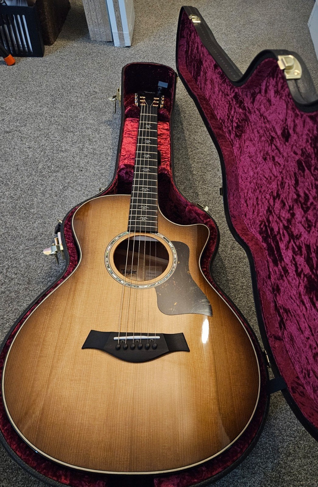 Taylor 512ce 12-Fret Grand Concert Westerngitaar, Ophalen, Zo goed als nieuw, Western- of Steelstringgitaar, Met (piezo-)element