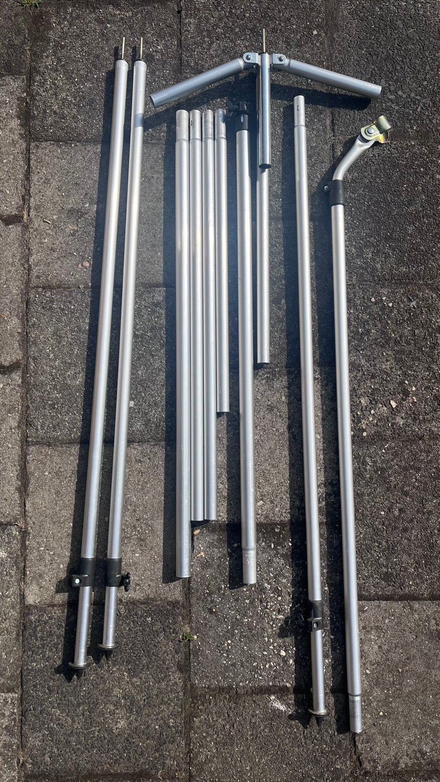 Voortent stokken / frame, Ophalen, Zo goed als nieuw