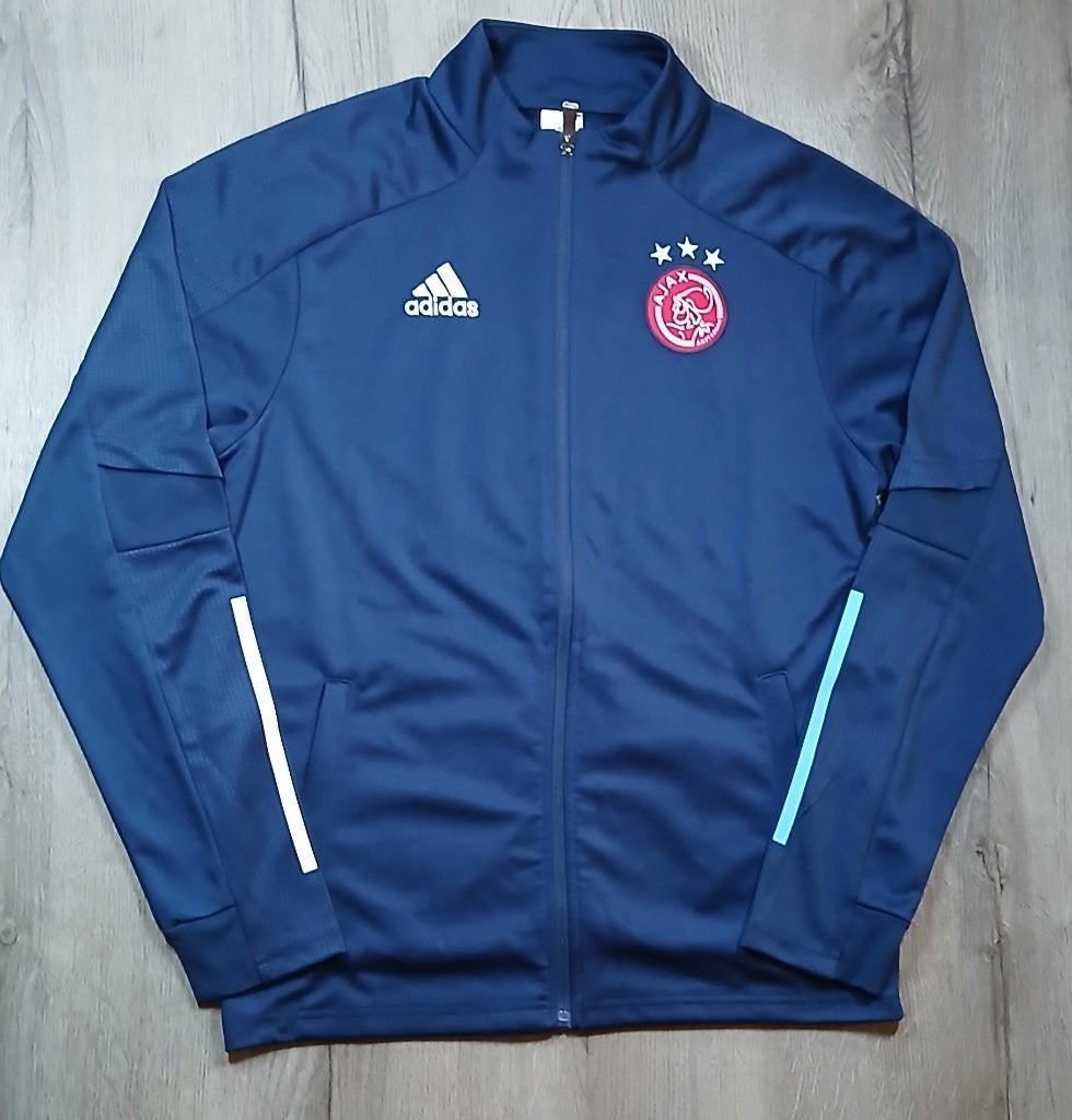 Ajax Trainingsjack, Kleding | Heren, Ophalen of Verzenden, Zo goed als nieuw, Adidas, Voetbal