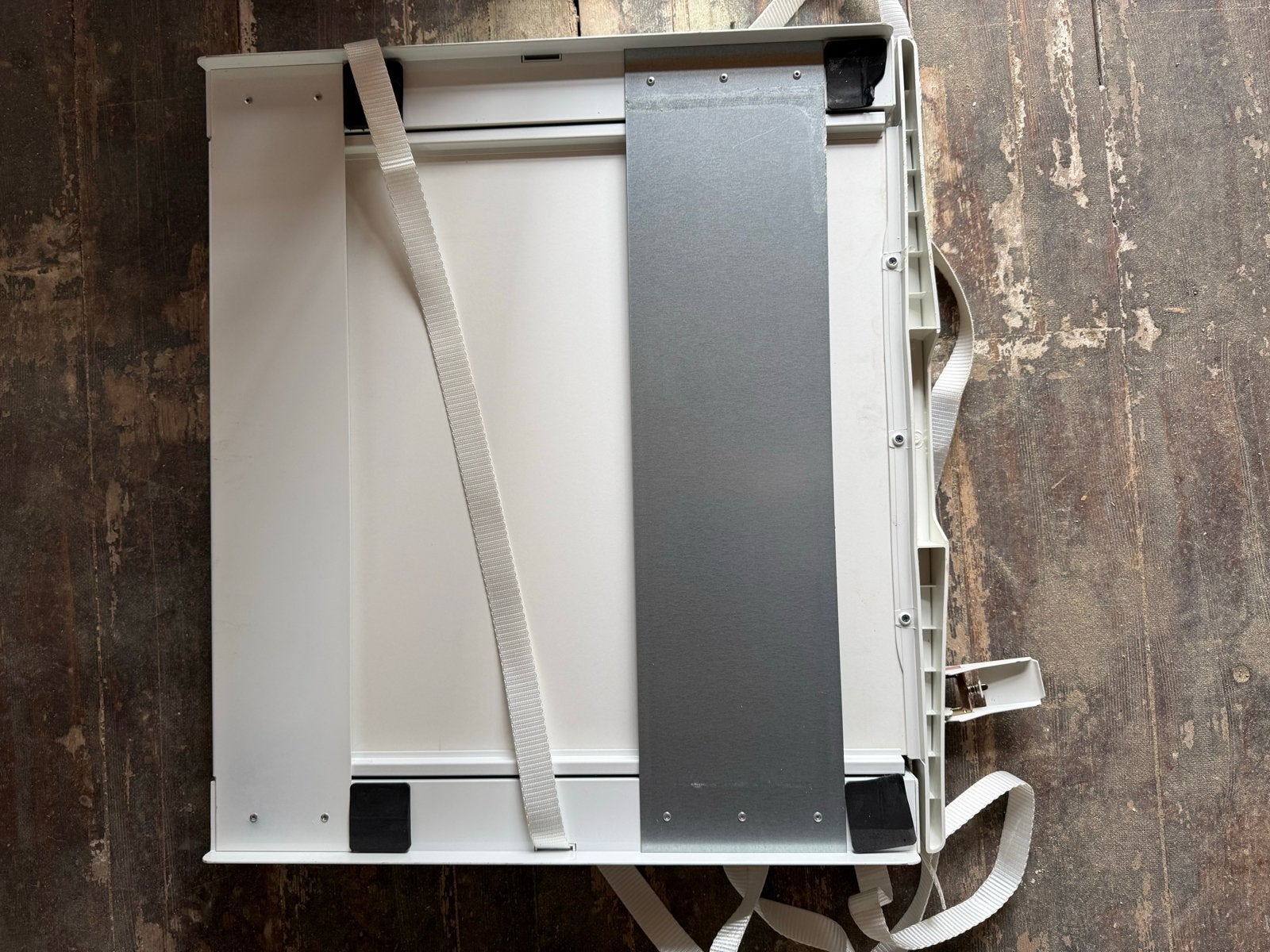 Tussenframe wasmachine/droger met uitschuifbaar plateau, Ophalen, Gebruikt