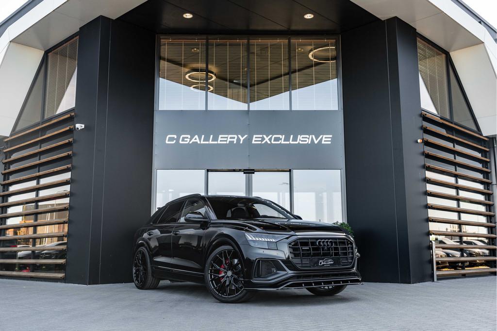 Audi Q8 55 TFSI e quattro Pro Line - S Line | 23" Concaver |, Automaat, Gebruikt, 2995 cc, Zwart