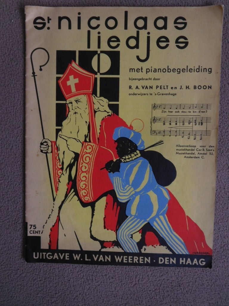 St. Nicolaasliedjes met pianobegeleiding- R.A. van Pelt e.a., Ophalen of Verzenden, Gelezen, Fictie algemeen