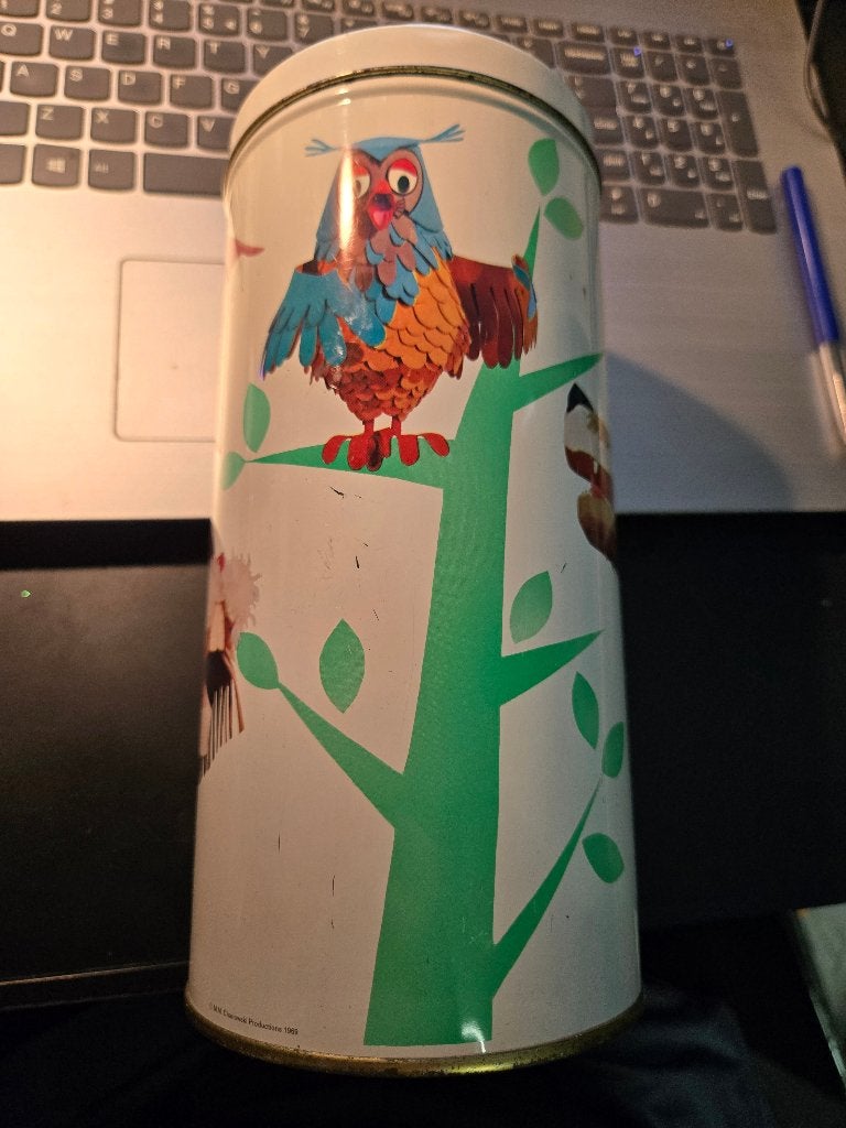 vintage beschuitblik van het merk Bolletje, Ophalen, Gebruikt, Beschuit, Bolletje