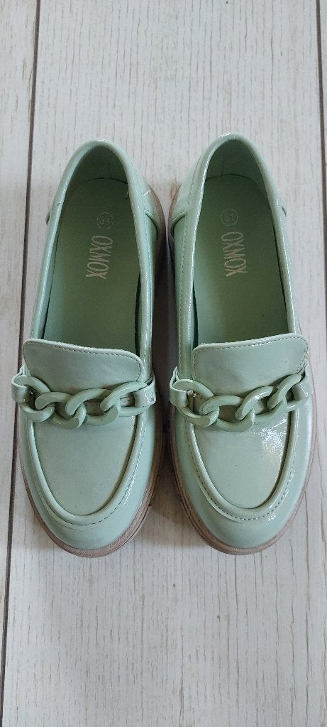 Oxmox kinderloafers mintgroen maat 31, Kleding | Dames, Schoenen, Oxmox, Overige kleuren, Overige typen, Ophalen of Verzenden