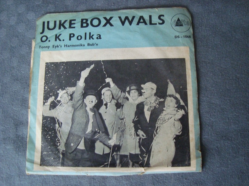 Jukebox wals -tonny ey's harmonika bub, Ophalen of Verzenden, Zo goed als nieuw, Pop, Single