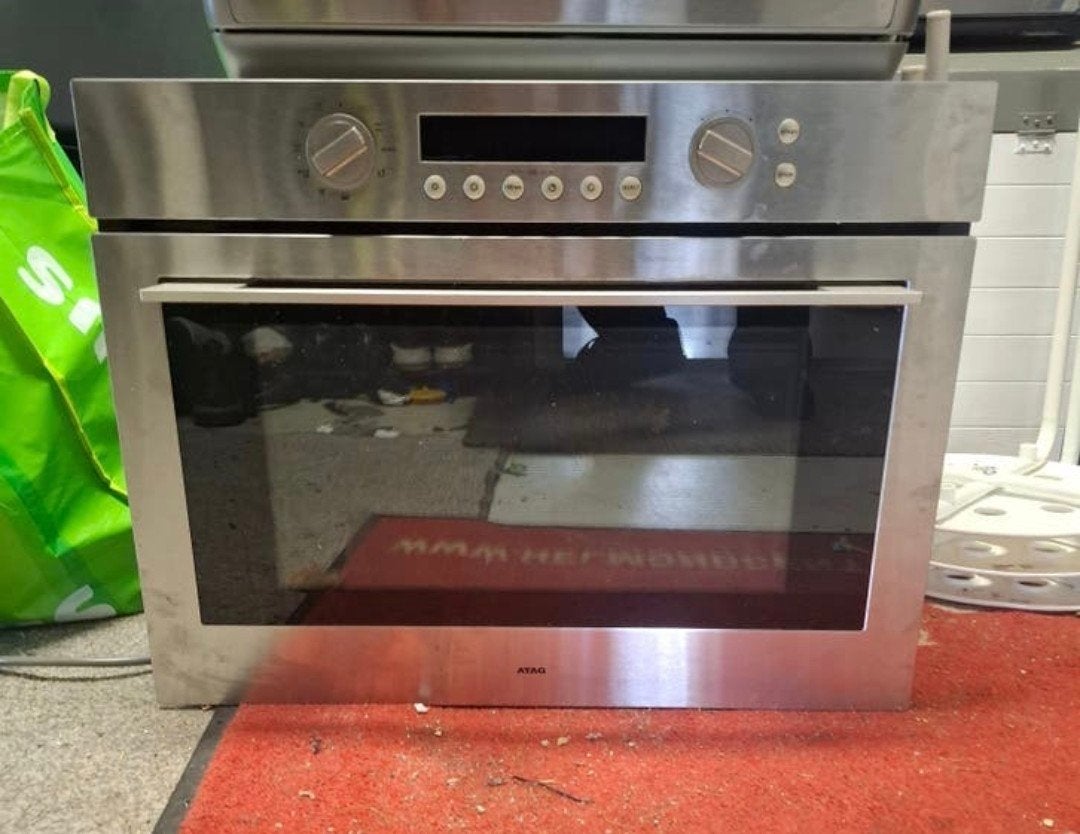 ATAG inbouwoven combi, Ophalen