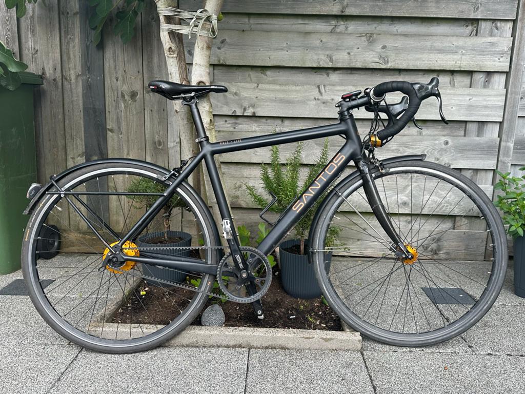 Santos Race Lite met Rohloff en Gates Carbon Drive, Fietsen en Brommers, Fietsen | Heren | Sportfietsen en Toerfietsen, 28 inch