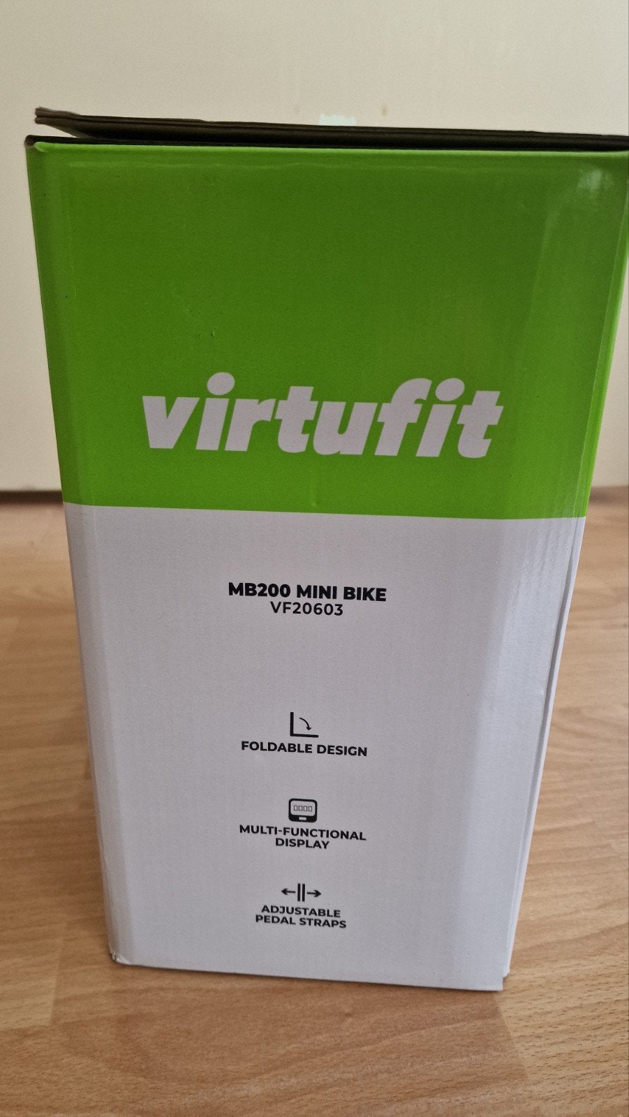 VirtuFit MB200 Mini Bike met Antislipmat - Nieuw in doos, Ophalen, Nieuw, Metaal, Benen
