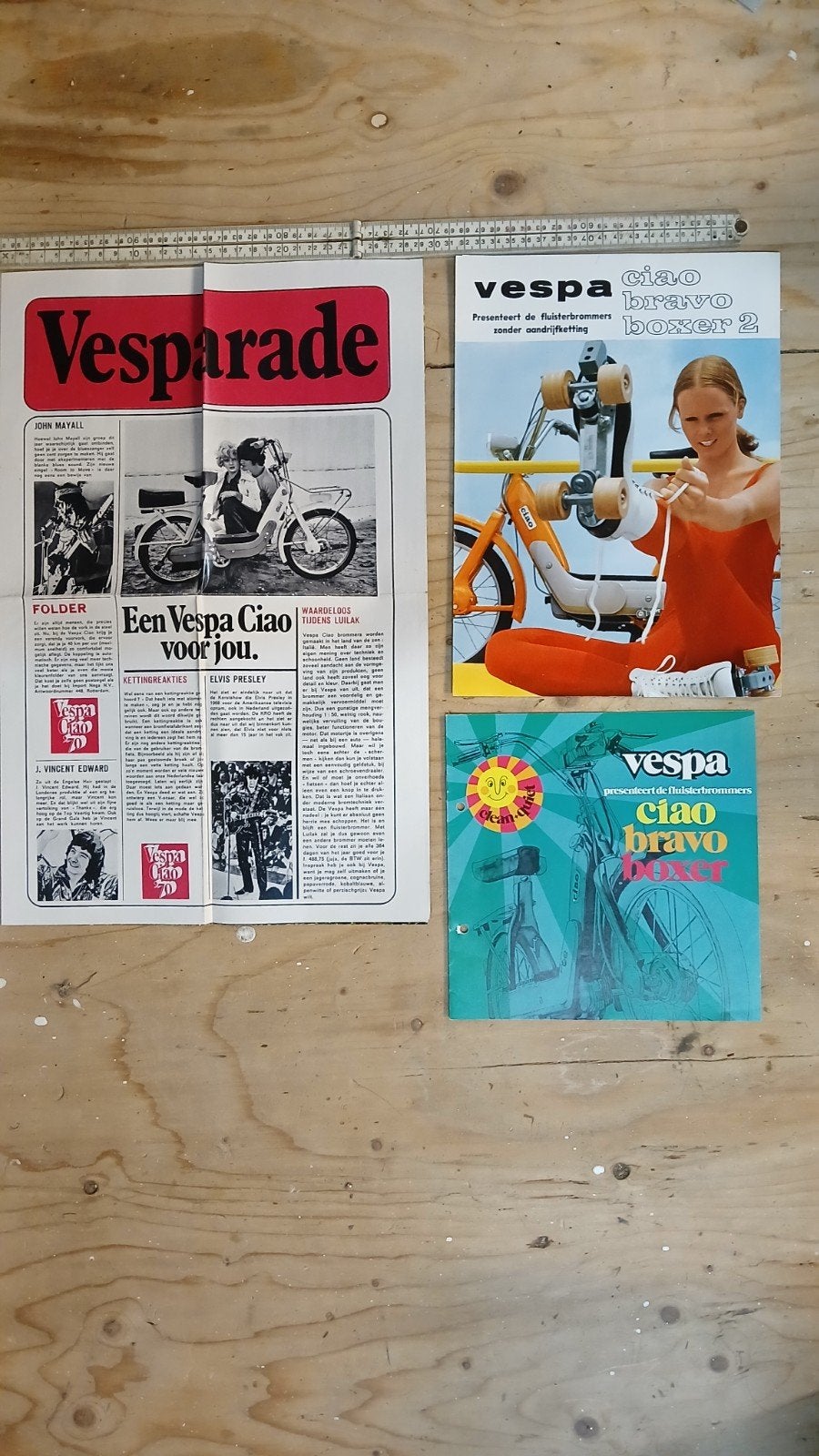 VESPA folders, Ophalen of Verzenden, Nieuw