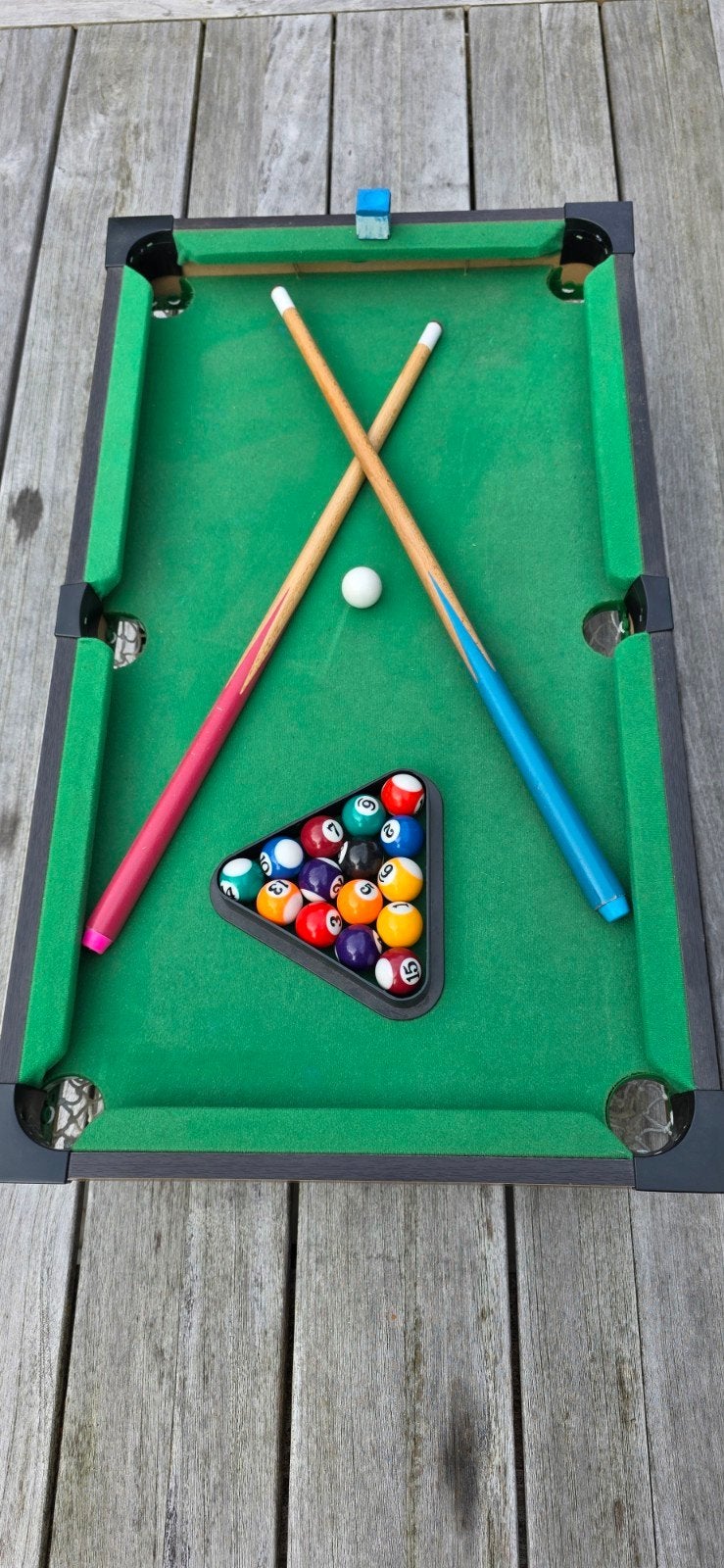 Mini Biljarttafel - Compact Plezier voor Thuis, Ophalen of Verzenden, Gebruikt