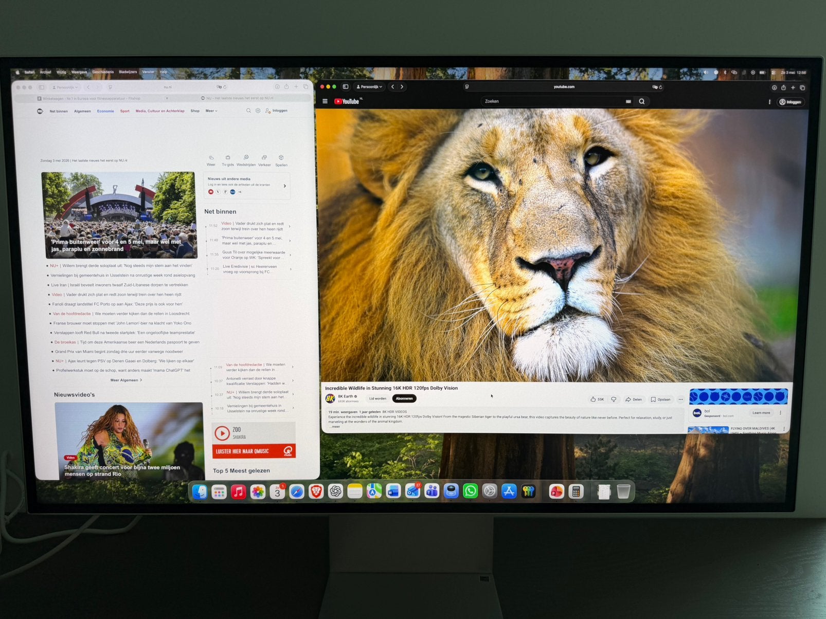 LG UltraFine 6K 32 inch (32U990A-S) – 4 mnd oud – Nieuwstaat, Computers en Software, Monitoren, Ophalen of Verzenden, Zo goed als nieuw