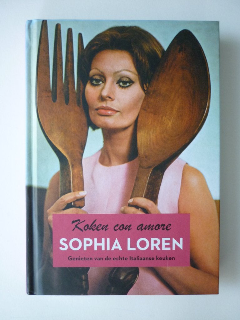 Sophia Loren – Koken con amore, Boeken, Kookboeken, Gelezen, Hoofdgerechten, Ophalen of Verzenden, Europa