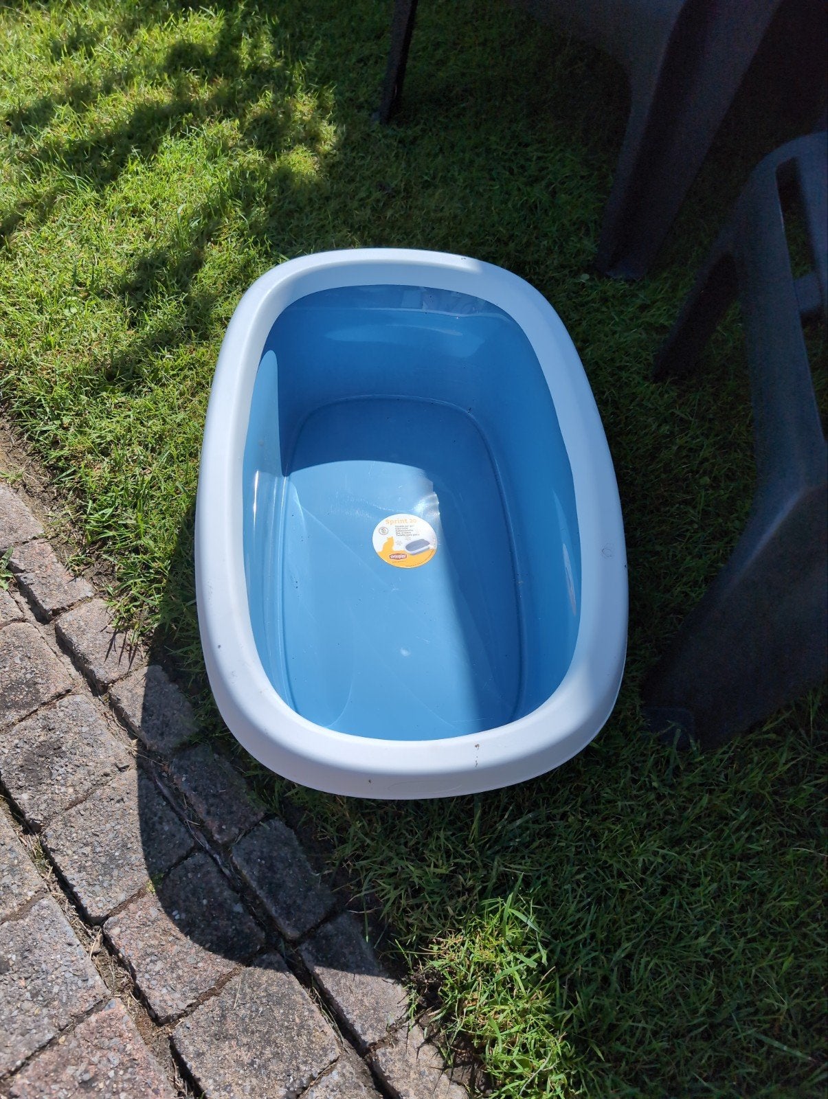 kattenbak ideaal voor kittens, Ophalen