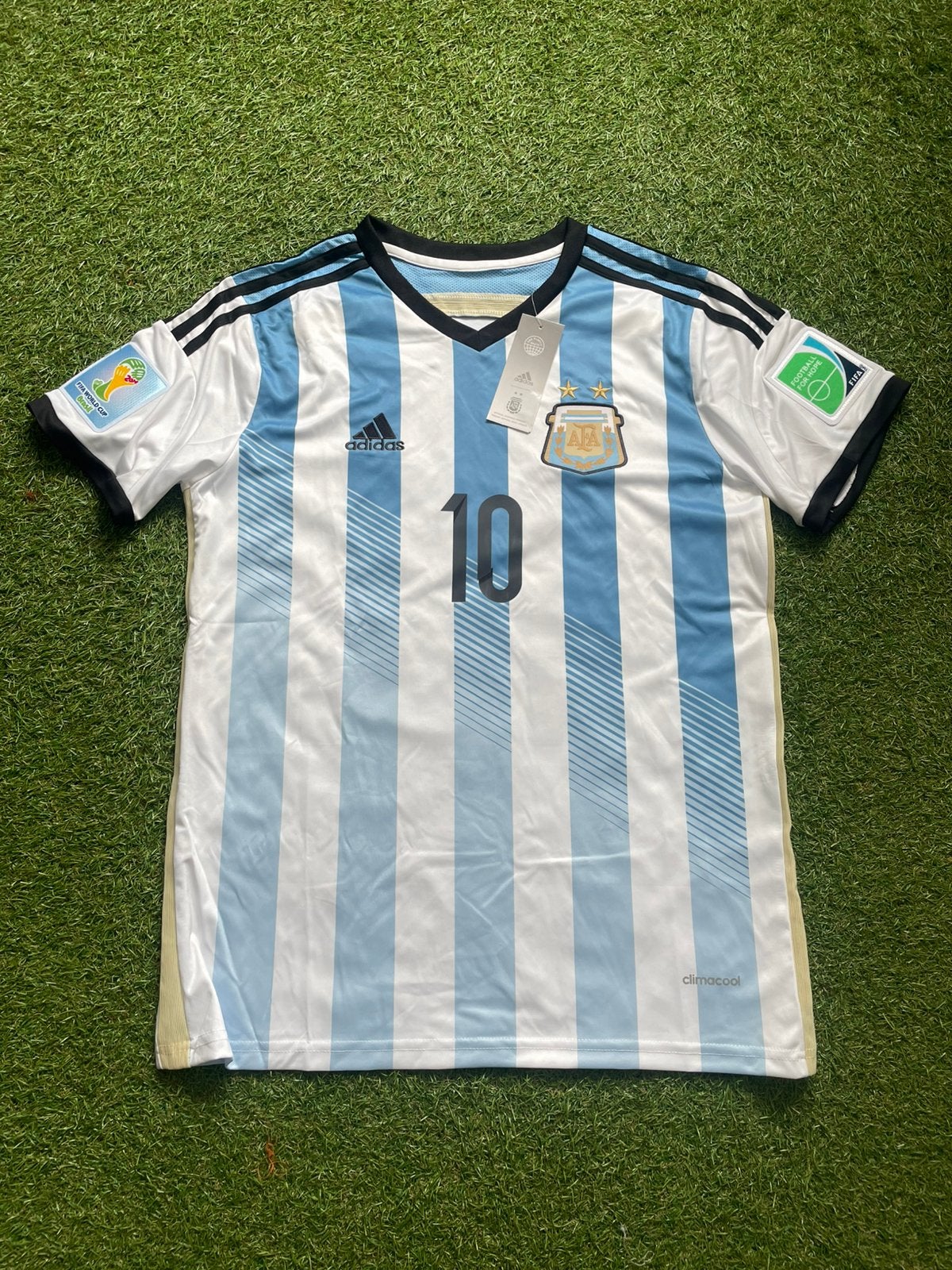Argentinie Retro Thuisshirt Maat M, Sport en Fitness, Voetbal, Maat M, Ophalen of Verzenden, Nieuw, Shirt