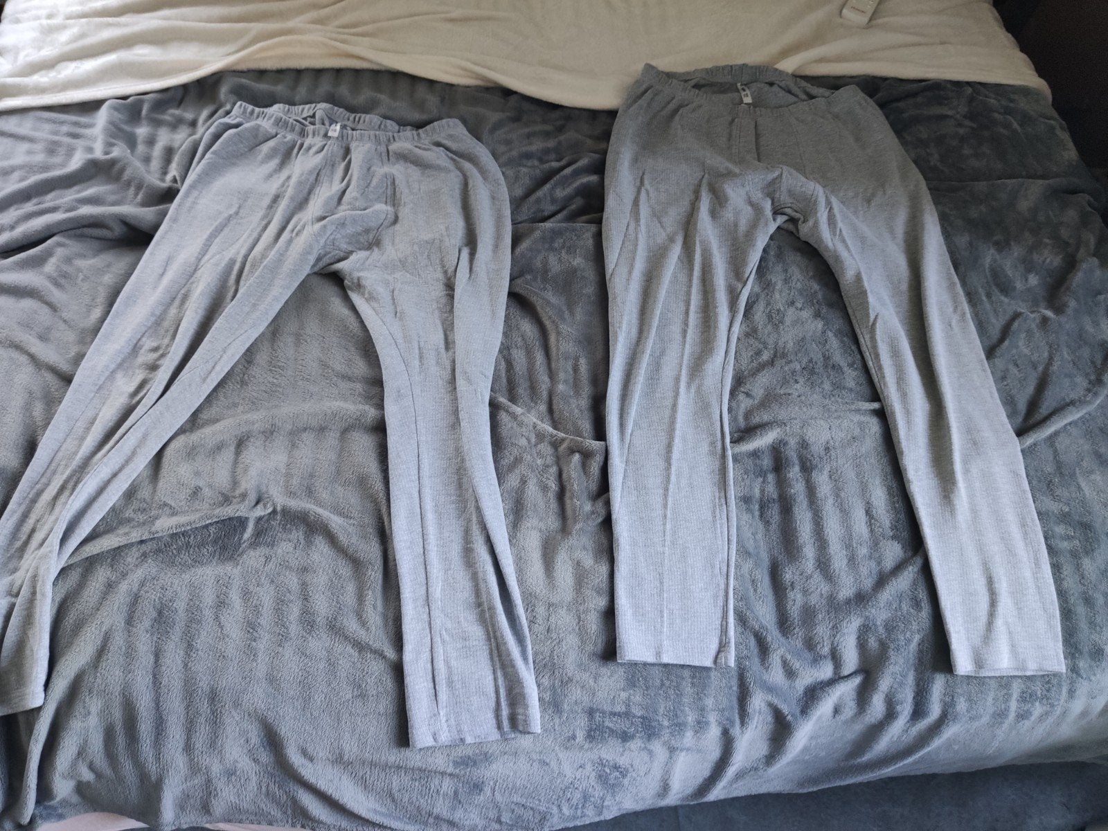 2x Thermobroek / Lange Onderbroek Lichtgrijs Maat 3XL, Kleding | Heren, Ophalen of Verzenden