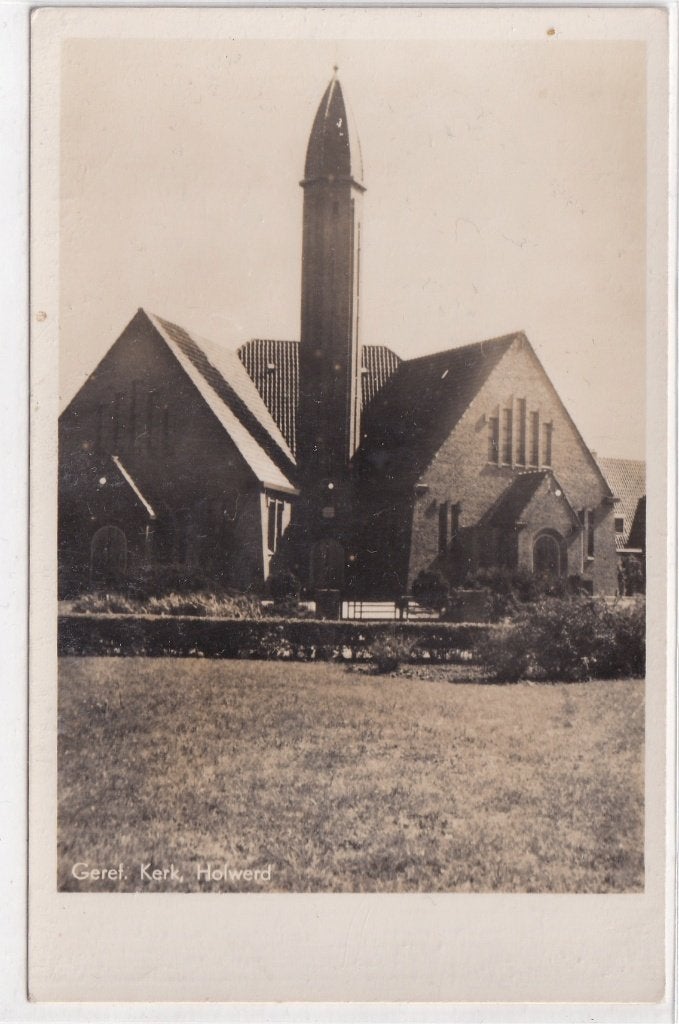 Holwerd Geref kerk, Verzamelen, Verzenden, Ongelopen, Friesland