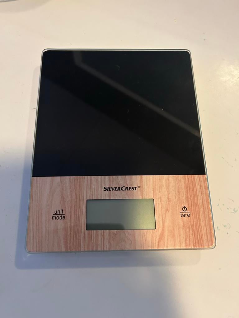 SilverCrest Digitale Keukenweegschaal - Zo goed als nieuw, Minder dan 10 kg, Keukenweegschaal, Ophalen of Verzenden, Fijner dan 1 gram