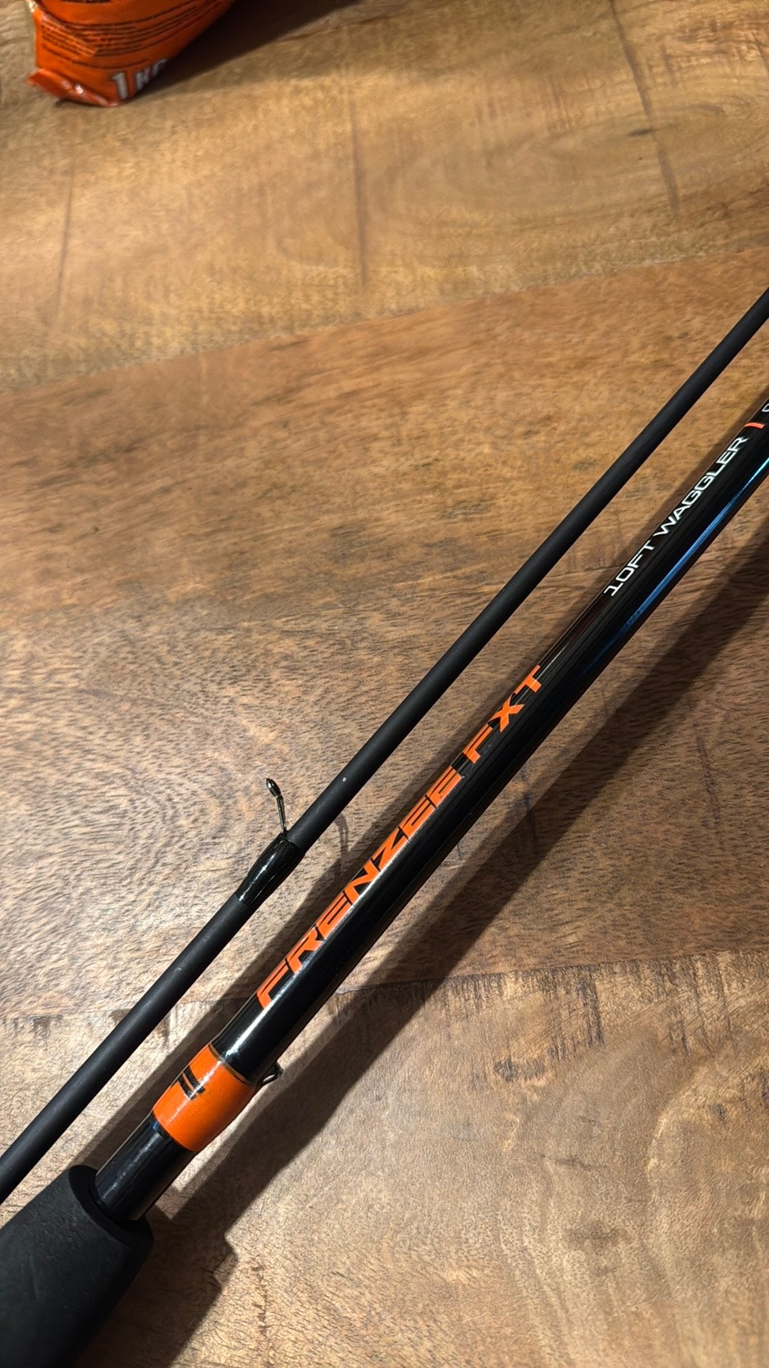 WAGGLER hengel Frenzee FXT 10ft, Watersport en Boten, Hengelsport | Vliegvissen, Ophalen of Verzenden, Zo goed als nieuw, Werphengel