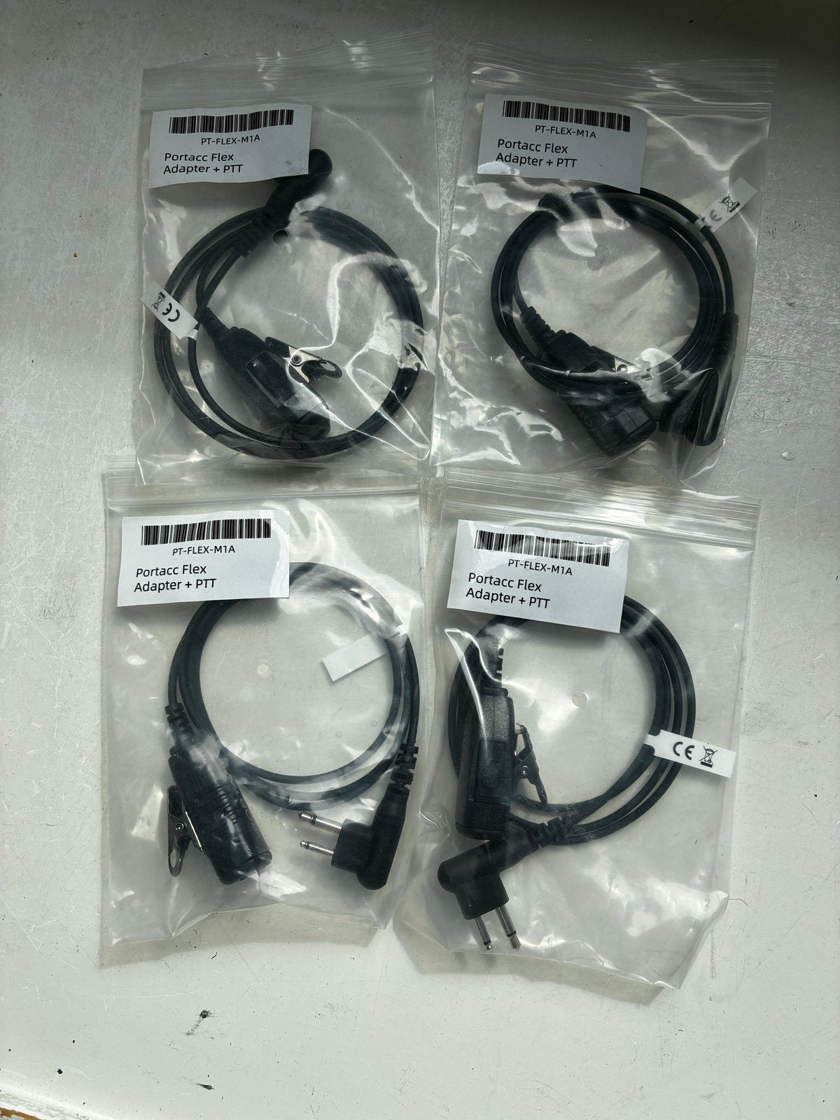 Portacc Flex Adapter + PTT (2x verschillende), Ophalen of Verzenden, Nieuw, Snoer of kabel, Universeel
