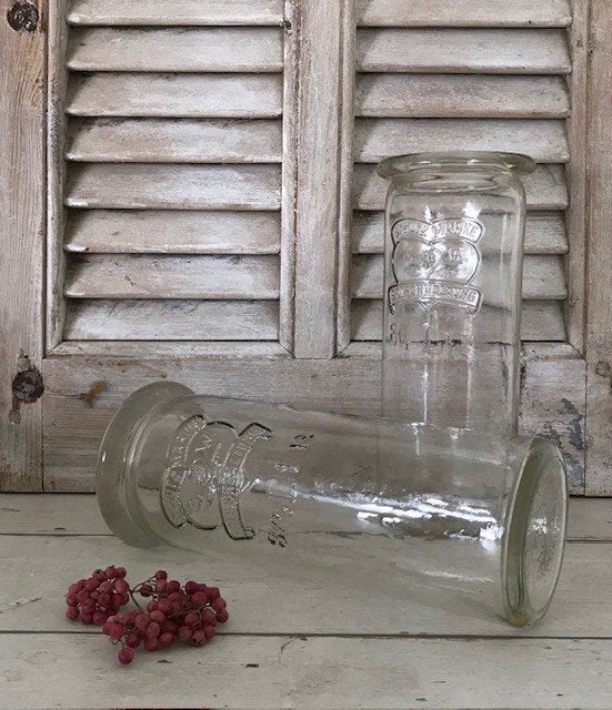 Duitse inmaakpot weckpot weckfles 3/4 liter 1920-1930, Overige typen, Ophalen of Verzenden, Zo goed als nieuw, Glas