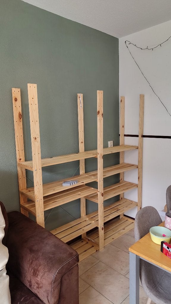 Ikea stellingkast, Ophalen, Gebruikt