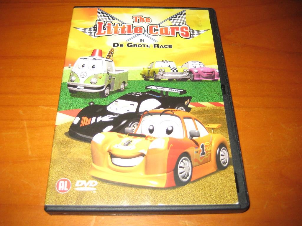 DVD, The little Cars in de grote Race (326), Alle leeftijden, Ophalen of Verzenden, Zo goed als nieuw