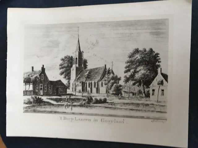 kustenaar ?, Antiek en Kunst, Kunst | Tekeningen en Foto's, Ophalen of Verzenden