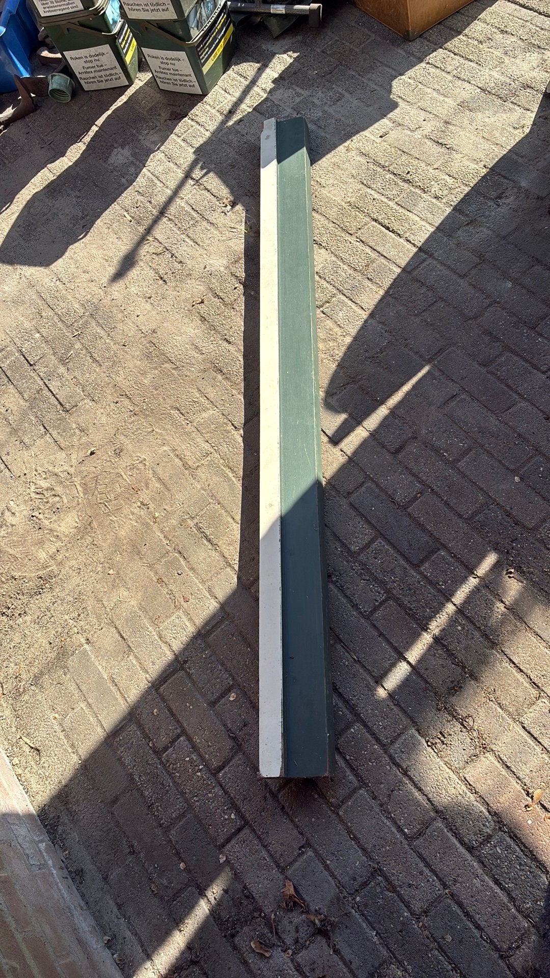 Hardhouten dorpel, Raamkozijn, Zo goed als nieuw, Minder dan 75 cm, Hout