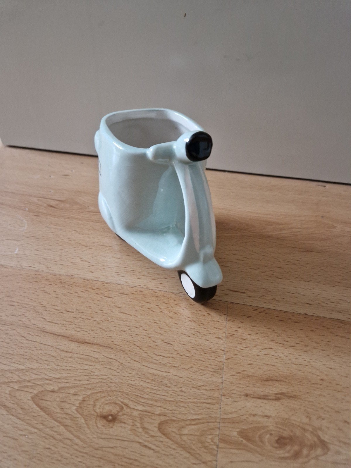 primark scooter mok kop lichtblauw mintblauw, Ophalen of Verzenden, Zo goed als nieuw, Overige stijlen, Kop(pen) en/of Schotel(s)