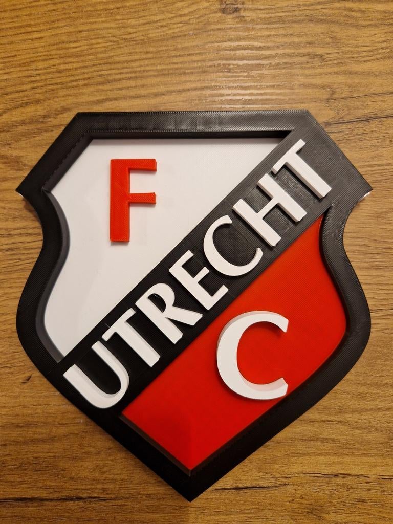 Super mooi FC Utrecht logo, Ophalen of Verzenden, Nieuw, F.C. Utrecht, Beeldje of Poppetje