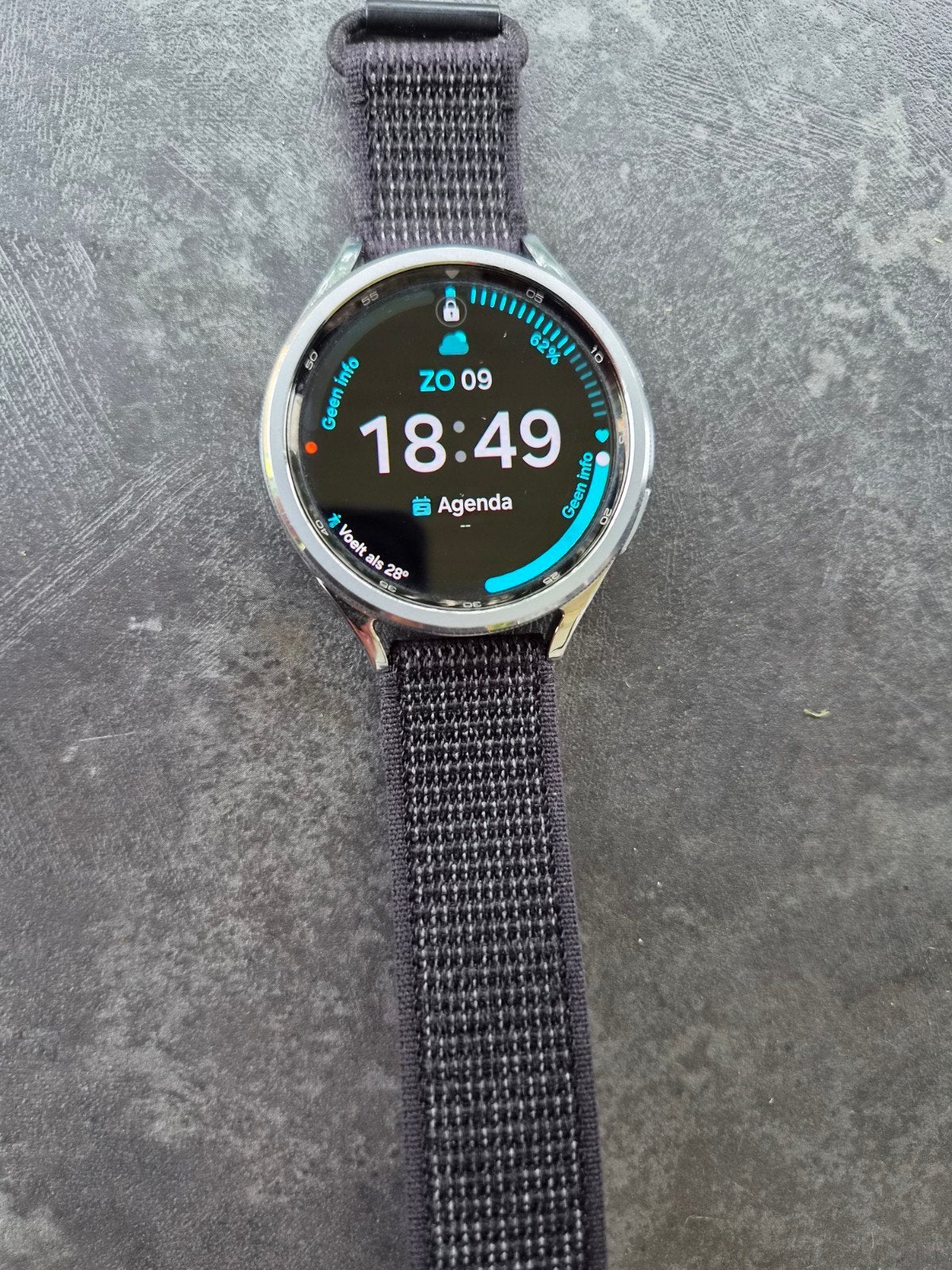 Samsung Galaxy Watch6 LTE (44mm) met esim., Sieraden, Tassen en Uiterlijk, Smartwatches, Conditie, Ophalen of Verzenden, Zo goed als nieuw