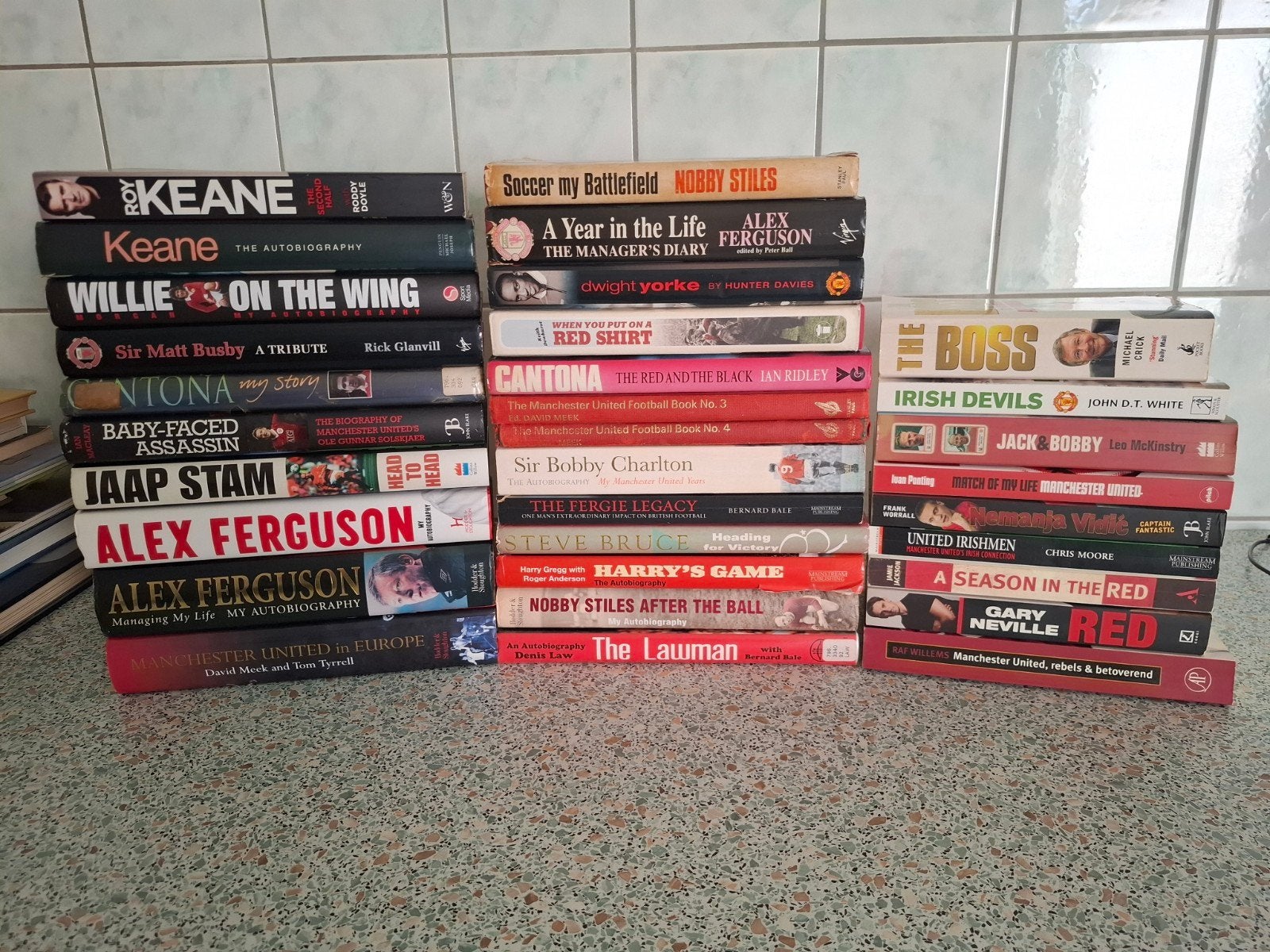 Manchester United boeken, Boeken, Ophalen, Gelezen, Sport, Hobby en Vrije tijd