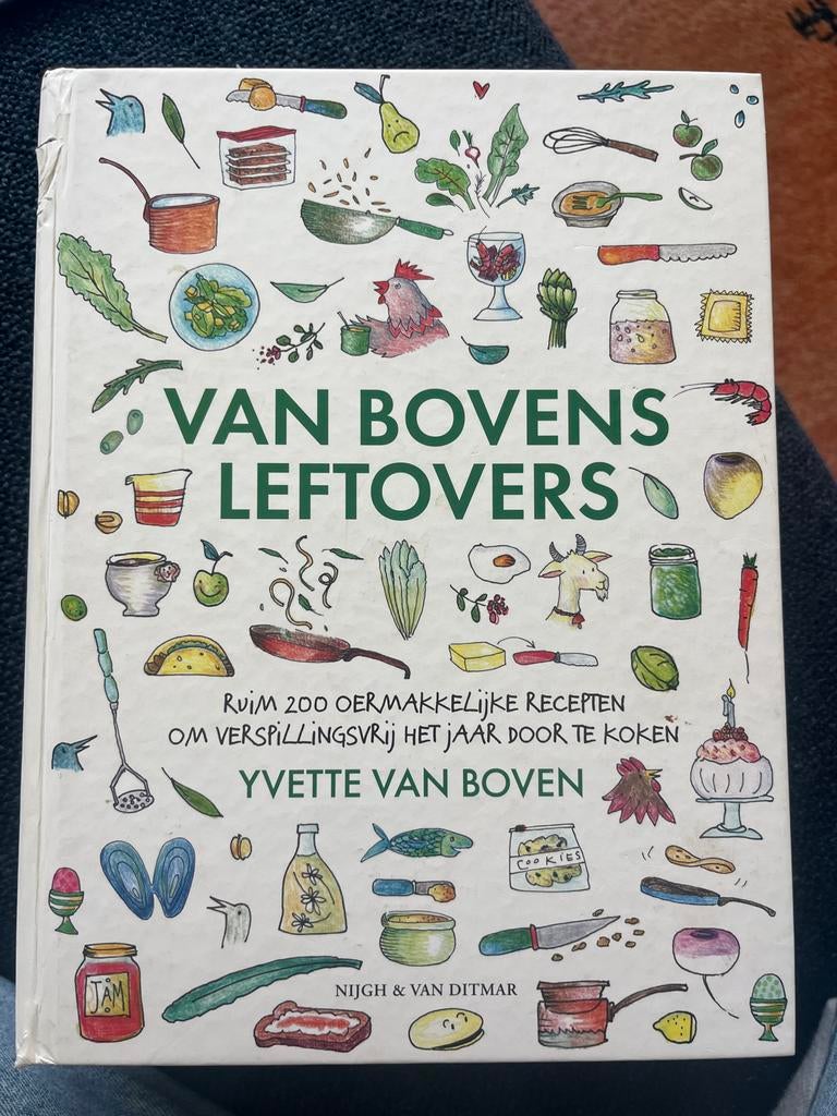 Van Bovens Leftovers - Kookboek Yvette van Boven, Boeken, Kookboeken, Gelezen, Hoofdgerechten, Ophalen of Verzenden, Gezond koken
