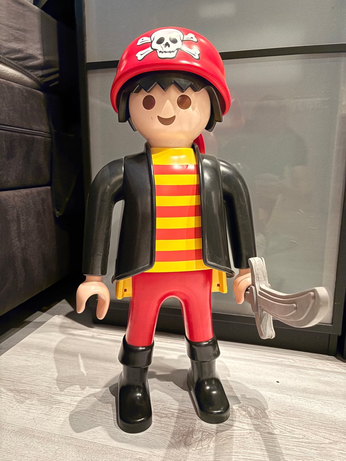 Grote Playmobil Piraat XXL Figuur - Decoratie of Speelgoed, Kinderen en Baby's, Speelgoed | Playmobil, Ophalen, Pirates, Losse onderdelen