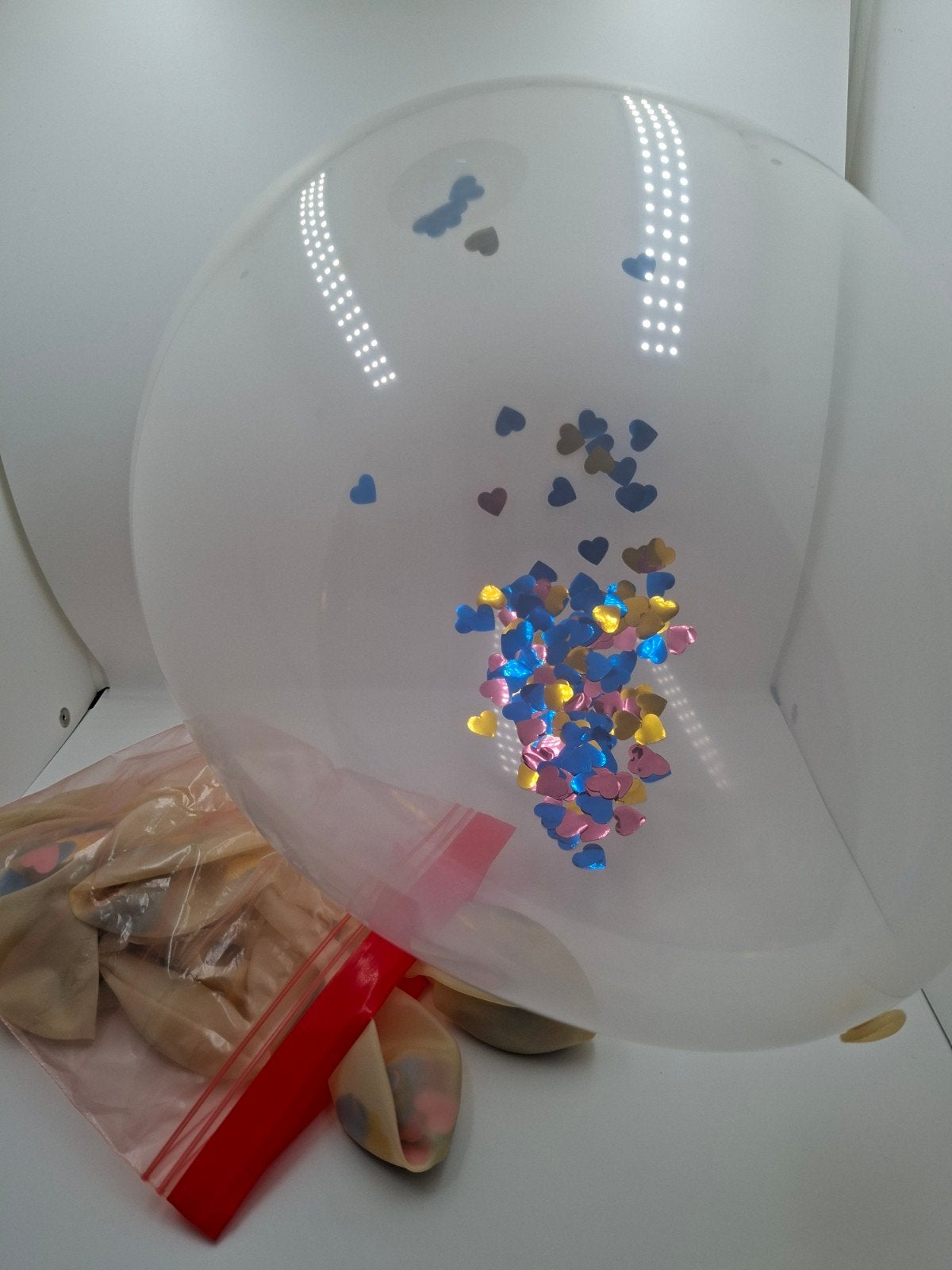 Gender Reveal Ballonnen met Confetti, Ophalen of Verzenden, Nieuw, Versiering, Geboorte of Huwelijk