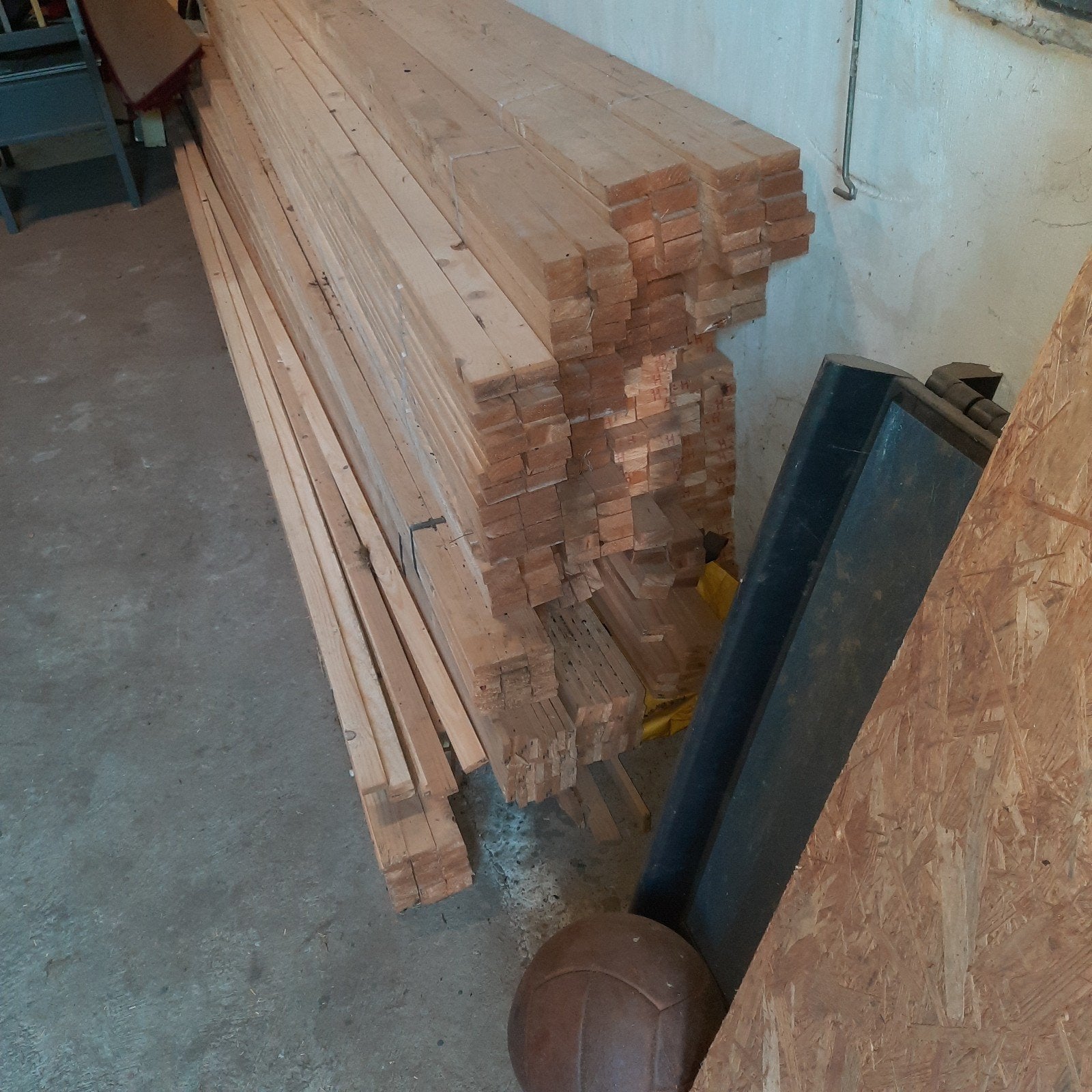 Panlatten en tengels, Ophalen, Nieuw, 250 cm of meer, Planken