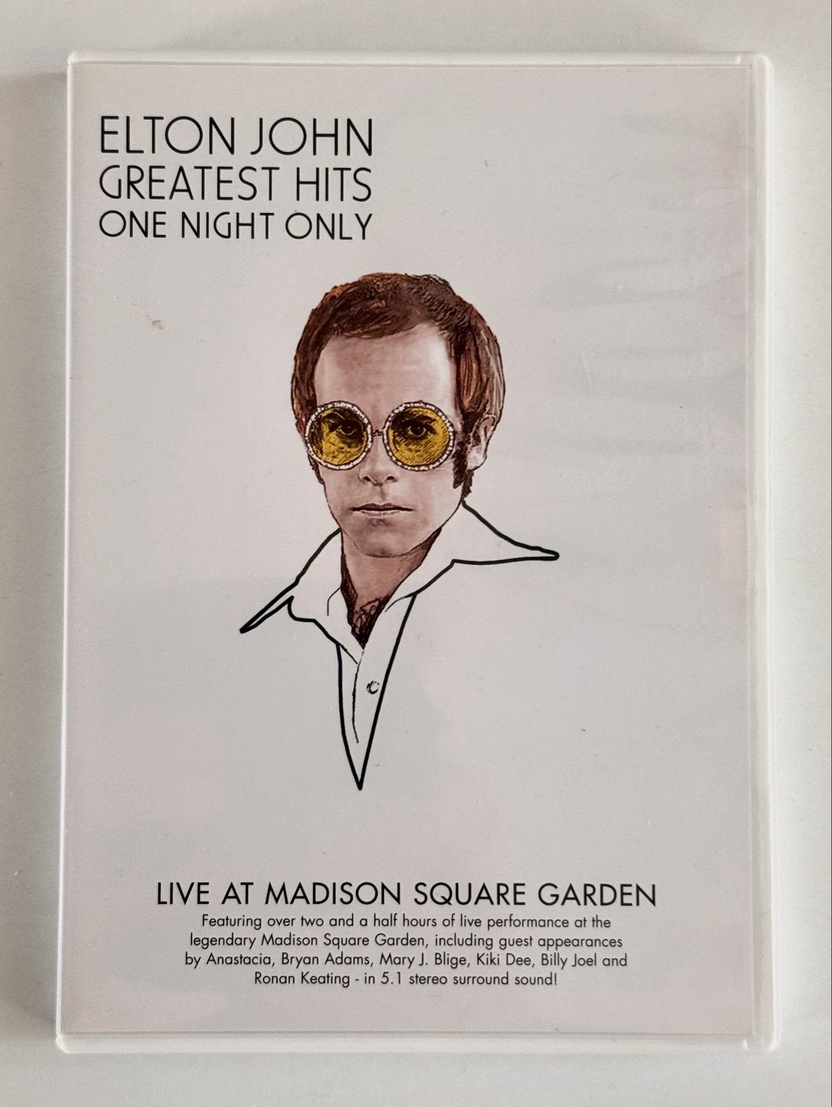 Elton John - Greatest Hits One Night Only DVD, Cd's en Dvd's, Alle leeftijden, Ophalen of Verzenden, Concert, Extra's