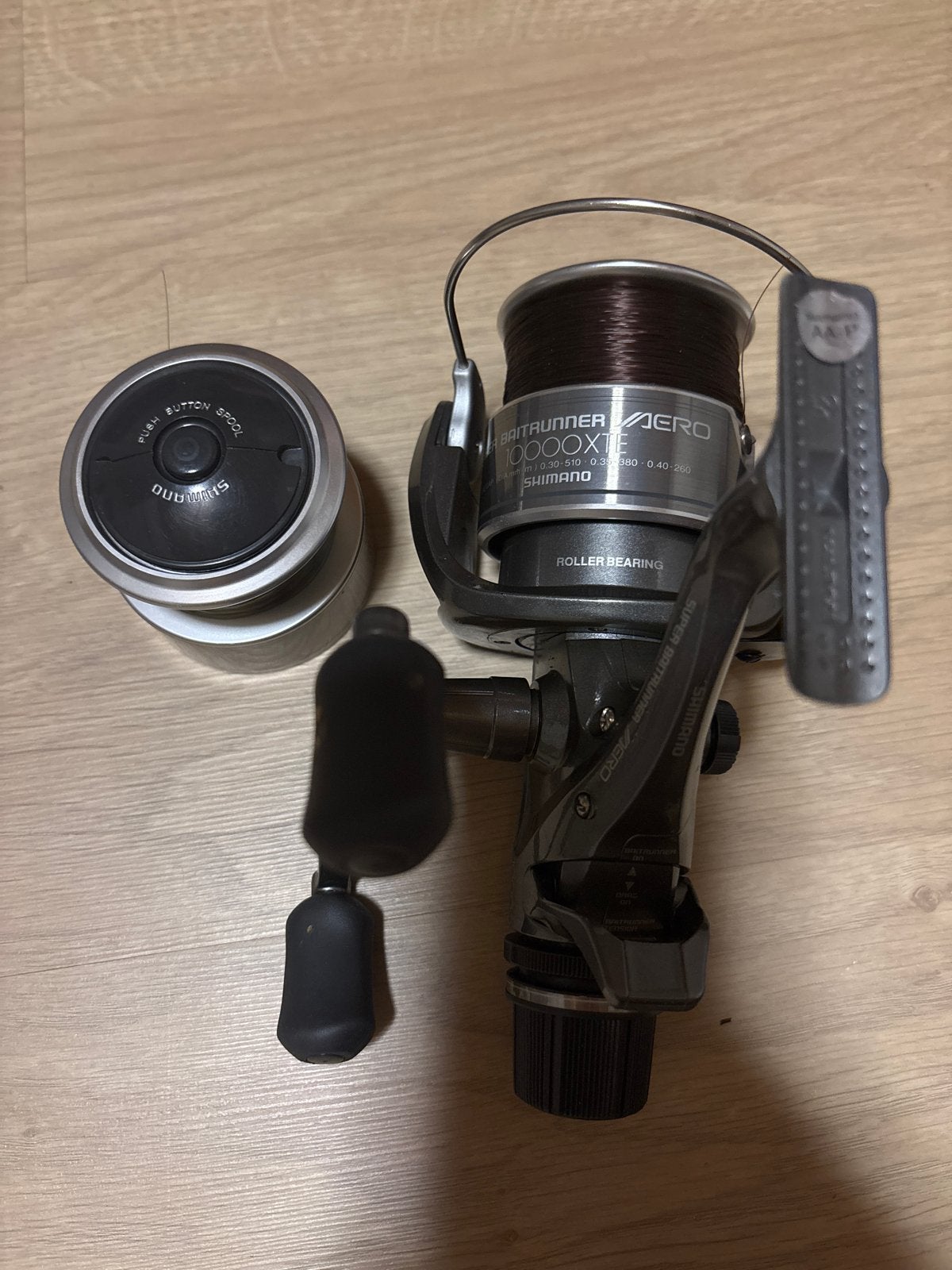Shimano Super Baitrunner Aero 10000 XTE Vismolen, Ophalen of Verzenden, Nieuw, Molen