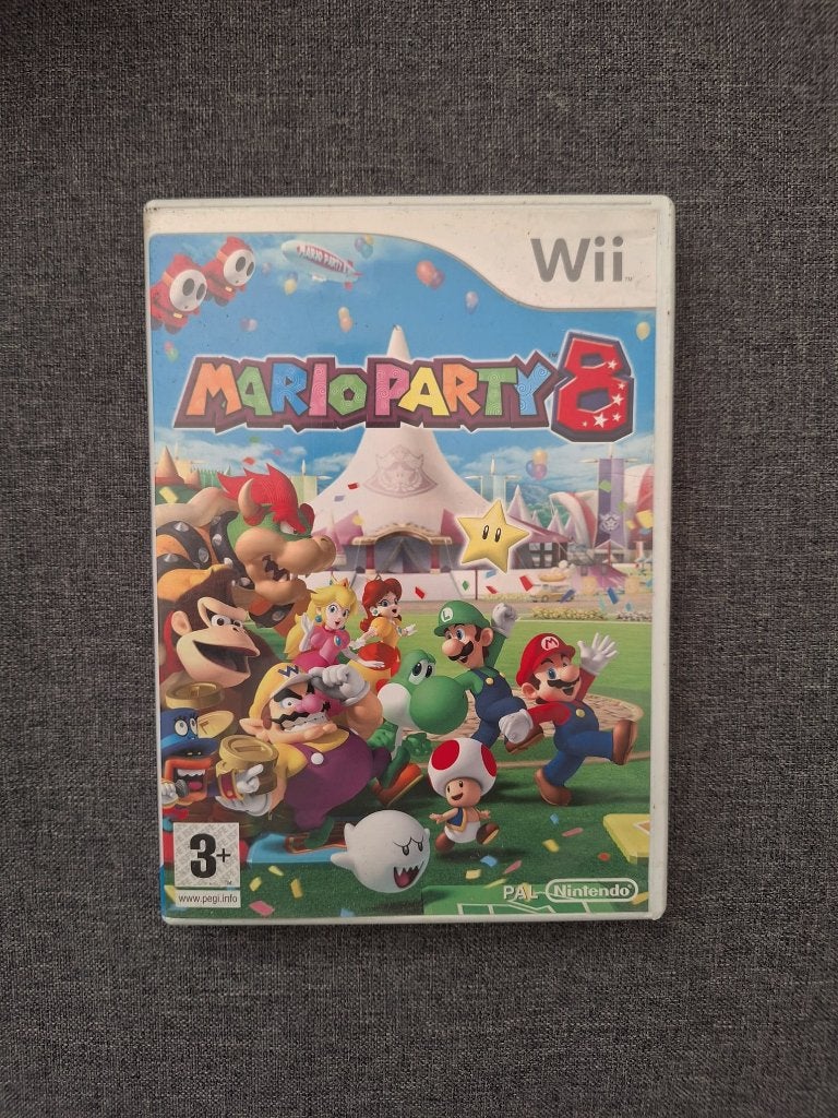 Nintendo Wii - Mario party 8 - Compleet, Gebruikt, Overige genres, Ophalen of Verzenden, 3 spelers of meer