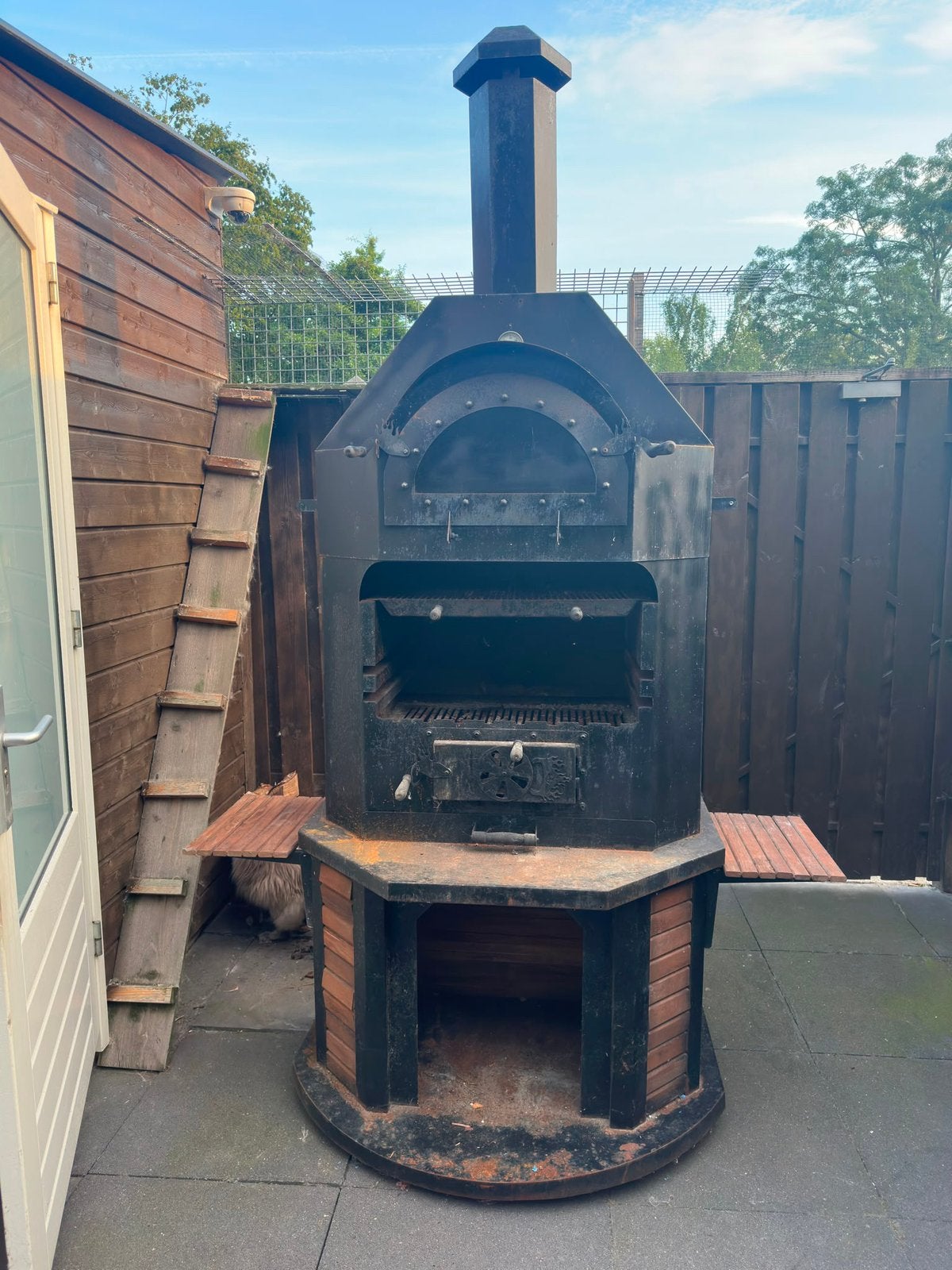 Luxe BBQ, Ophalen, Gebruikt